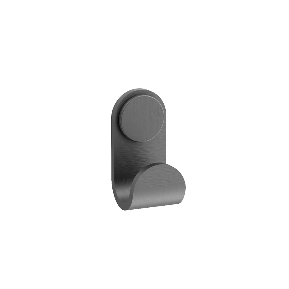 Cutout image of Crosswater Velo Slate Robe Hook